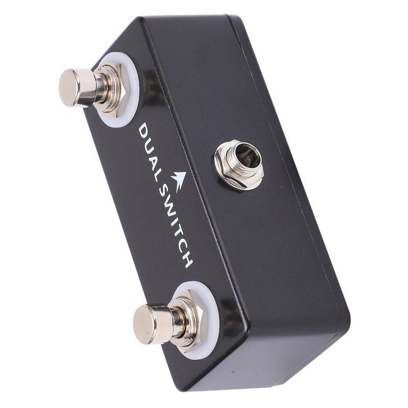 Guitar Foot Switch Pedal Dual Footswitch Tap Momentary Lock Free