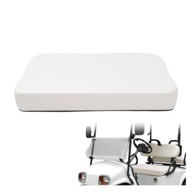 Wutist Golf Cart Seat Bottom Assembly Compatible with 1973-1994 EZGO Marathon Pre-Medalist Replacement Seat Cushion Bottom Plastic Foam Wood White