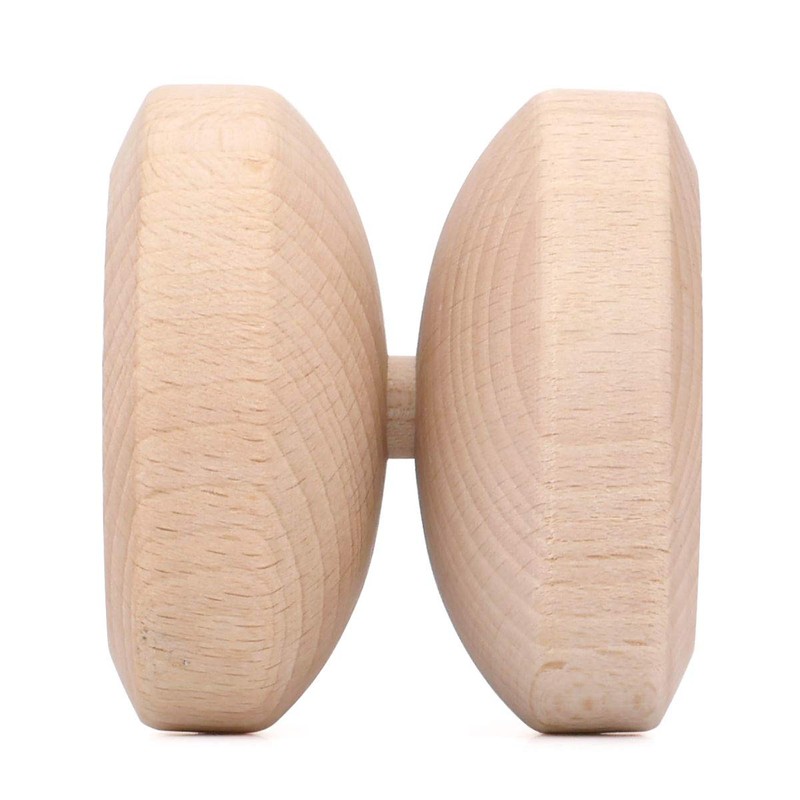 Spin Gear Wooden Yo-Yo (Large Plain), Easy for Children to