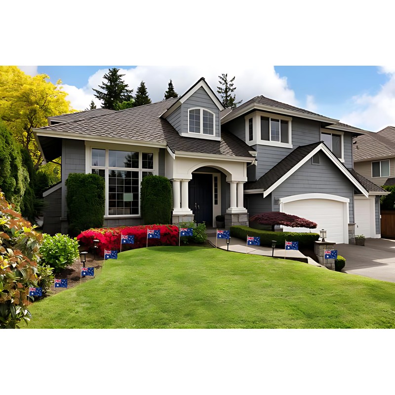 Australia Stick Flag 4x6IN 12 Pack Small Mini Australians National