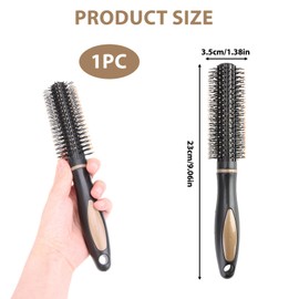 Round Hair Brush Hair Comb Round Brushes for Blow Drying Rounds Hairbrush Barrel Brush Hairbrushes for Women Hair Styling Brushes Salon Tools for Hairs Styling Drying Curling Smoothing