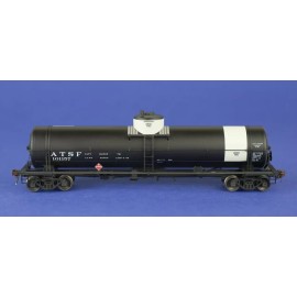 American Limited Models HO GATC Tank Car, ATSF #101157 Gray band diesel fuel service early lettering