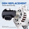 APLEDAX High Output Alternator for -Nissan Altima Rogue Sentra 2.5L,