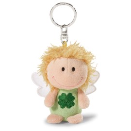 NICI Guardian Angel Key Ring, 7 cm, Green