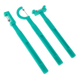 Mikinona 3pcs Tongue Muscle Trainer Oral Muscle Exerciser Kit for Speech Therapy Durable Tongue Tip Lateralization Tools for Teens and Adults