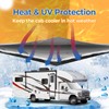 BougeRV RV Windshield Window Snow Cover for Class C Ford