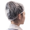 [PK] Multi-purpose Waterproof Shower Cap 100P Vinyl Sanitary Hair Cover 100 Pcs 3ea