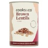 Cooks & Co Brown Lentils, 400g
