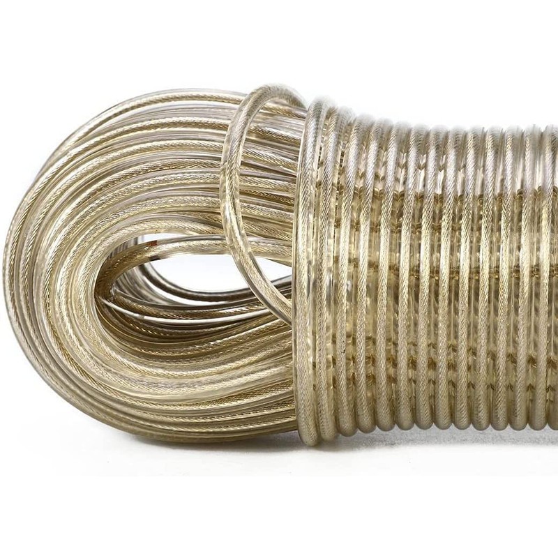 Washing Line Rope - Thick Strong - Plastic PVC Cover