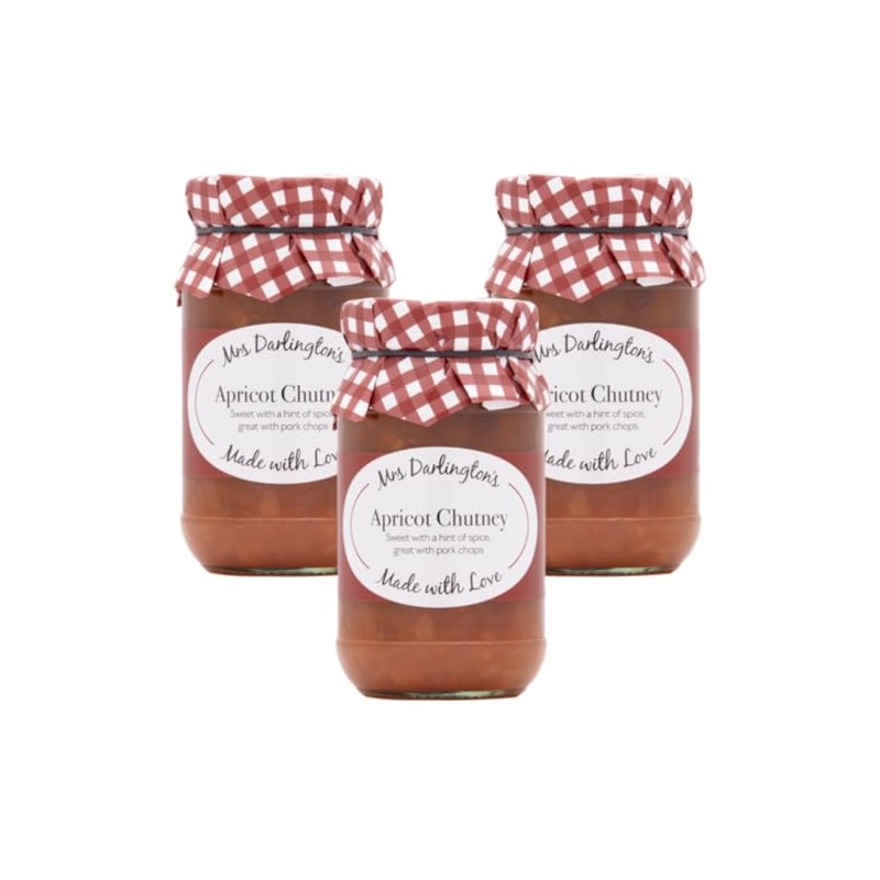 Generic Mrs Darlington's Apricot Chutney - 312g - Pack of