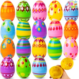 JOYIN 3" Printed Eggs, Pack of 18
