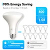 LED Flood Light Bulb Indoor, Dimmable BR30 Recessed Can Light