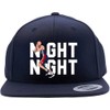 Snapback Navy USA Steph Curry Night Night Logo Hat