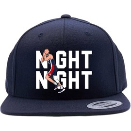 Snapback Navy USA Steph Curry Night Night Logo Hat
