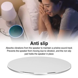 Mini Speaker Stand Base Holder, Aluminium Alloy, Prevent Slip, Compact and Beautiful, Easy to Charge, for HomePod 1st 2nd Generation (Genericbsk247dq6e-12)