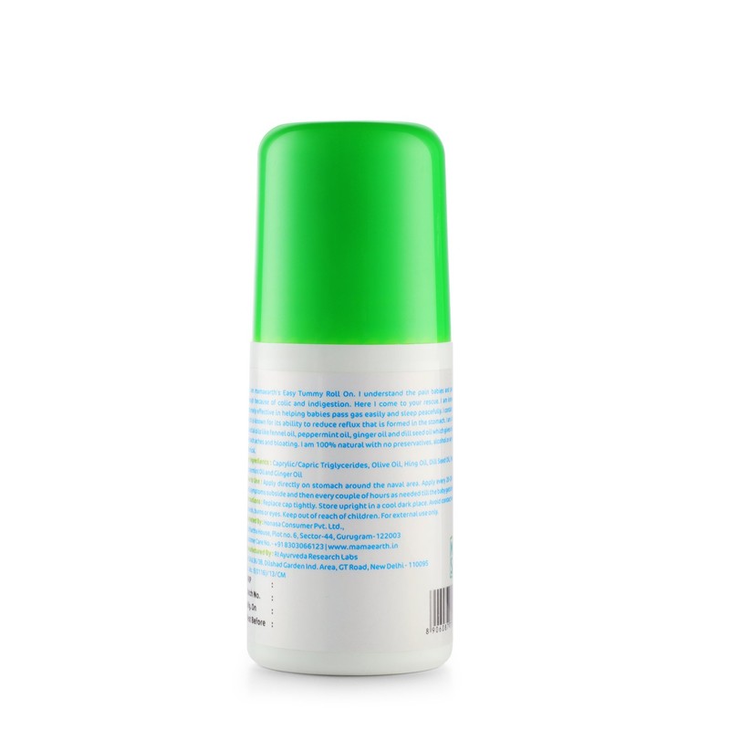 Mamaearth Easy Tummy Roll On for Digestion & Colic Relief