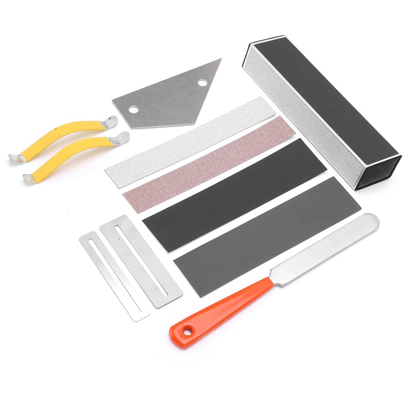 Guitar Luthier Tool Set Levelling Maintenance Repair Kit Accessory for