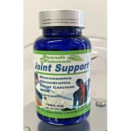 Brands Naturals Joint Support Glucosamine Chrondroitin MSM Curcumin 1000mg 90cps