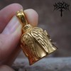 MOYOZZ Angel Wing Knight Bell Letters USA Motorcycle Bike Riding