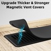 Magnetic Vent Covers (4-Pack) for Complete Sealing of Residential Standard