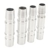 Engine Heater Core Bypass Kit 5/8in 3/4in Hose Fitting Aluminum