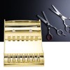 Professional Hair Scissor Storage Rack Holder Barber Shop Shears Organizer