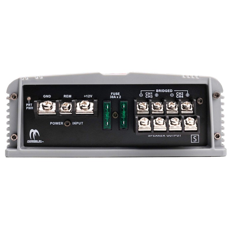 Crunch SA-1100.4 Smash Series 1,100-Watt 4-Channel Class AB Amp