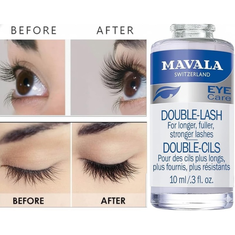 Mavala Double-lash Nutritive Treatment For Longer Denser Lashes, 0.3 Oz