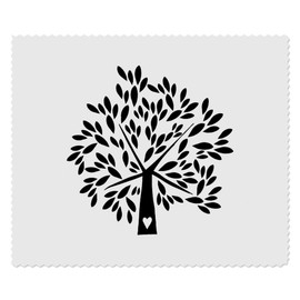 Azeeda 2 x 'Lebensbaum mit Herz' Mikrofaser-Objektiv- / Brillenreinigungstücher (LC00029519)