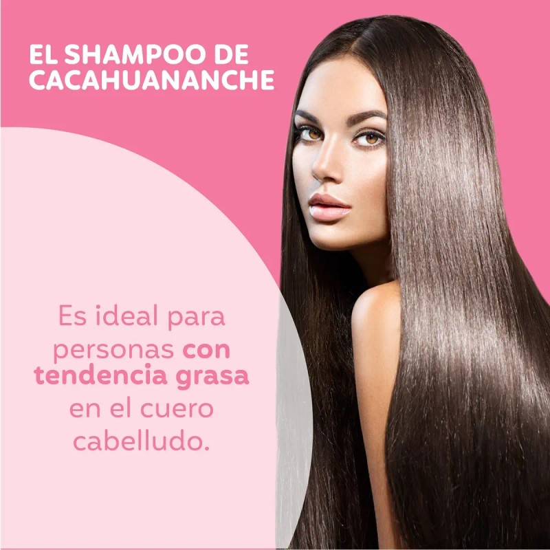 Shampoo Cacahuananche 950ml Nutritivo Fortificante Reparador