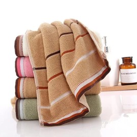 TOPYUEYILIYI Cotton Hand Towels Microfiber Hand Towels Ultra Soft Hand Towels Bathroom Soft and Absorbent Small Hand Towel for Bathroom Super Absorbent Bath Towels(Coffee)