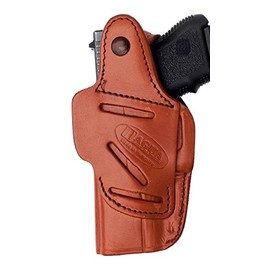Tagua IPHR4-1013 S&W Shield 9mm/40mm Four in One Holster with Thumb Break, Brown, Left Hand