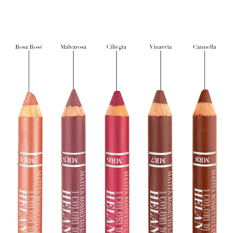Helan Helan Colours - Pencil Lips Cherry, Soft, Moisturising, Bright