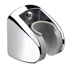 YOO.MEE On Wall Mount Shower Bracket for Handheld shower head, Height Adjustable Holder - Large Angle Adjustable to Meet any Space Bathroom- Chrome