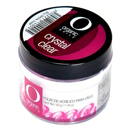 Polvo Acrílico Uñas Crystal Clear 50g By Organic Nails