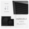 HVAC OV 4 Inch Fit - Black Plastic Vent Cover