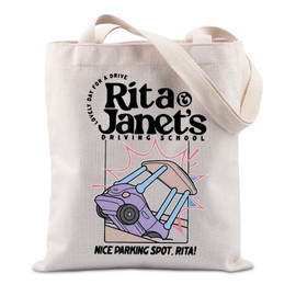 FUNYSO Lovely Day For A Drive Gift Cartoon Movie Gift Driving School Cartoon Show Fans Gift Tote Bag (Lovely Day UK)