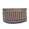 Kufi Men's Unisex Skull Cap Broad Strap Solid Hat with