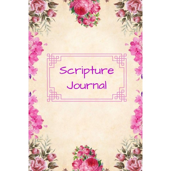 Scripture Journal: An Inspirational Notebook with Bible Verse Prompts for