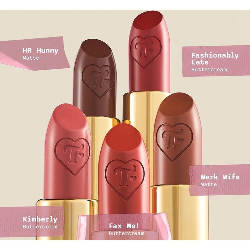 TRIXIE COSMETICS FASHIONABLY LATE BUTTERCREAM LIPSTICK, TRIXIE
