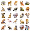 Mistree 50 Africa Animals Stickers, Animals, Realistic, Jungle Stickers, Waterproof,