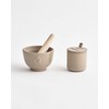 Marimekko - Oiva Unikko stoneware mortar and pestle