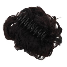 FRCOLOR Messy Bun Clip for Women High Temperature Hairpiece Easy to Use Bun Extension for Updo Styles Suitable for Work Dates and Events Strong Grip Design