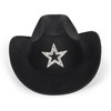 INOGIH Western Cowboy Hat, Disco Cowgirl Hat, Fedora Hat with