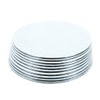 Culpitt Thick Round Turn Edge Cake Cards, Cake Boards, Silver
