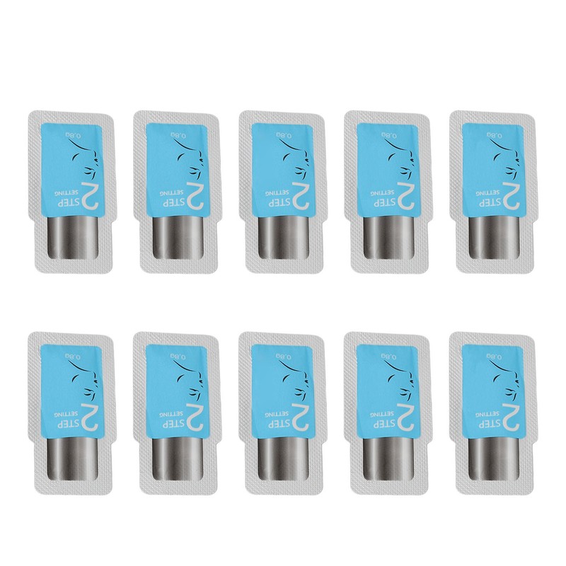 10pcs Lash Perming Fixation Agent Semi Permanent Skin Friendly Eyelash
