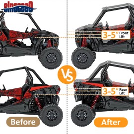 sinocea0 Front Rear 3-5" Full Lift Kit Heavy Duty For Polaris RZR XP 1000 XP 4 1000 14-23