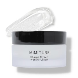 Mimitur Charge My Self Water Cream, 1.8 oz (50 g), Deer Cream, Cica Cream, Peppermint Leaf/Stem Extract, Moisturizing, Pores, Skin Care