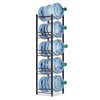 Stainless Steel 5 Tier Heavy Duty Detachable Water Bottle Storage
