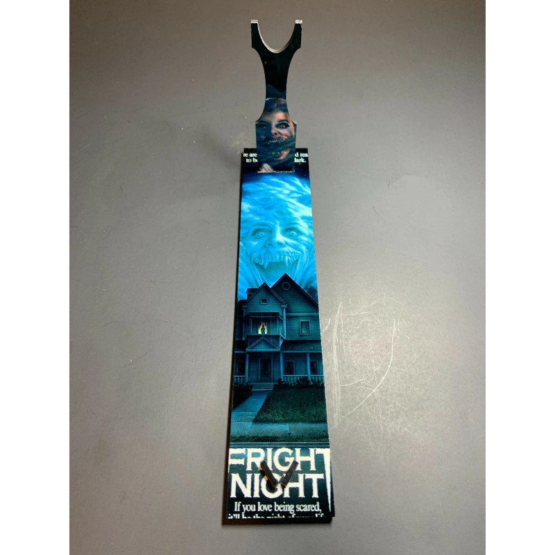 Fright Night 1985 80's Horror Kitchen Knife With Sublimated Stand